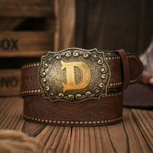 Load image into Gallery viewer, Embossed Leather Belt