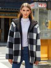 Load image into Gallery viewer, Two-Side Wear Hooded Coat
