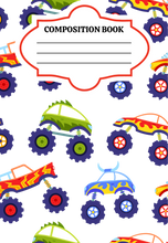 Load image into Gallery viewer, Big Trucks Compostion PNG
