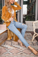 Load image into Gallery viewer, Open Front Long Sleeve Coat
