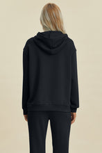 Load image into Gallery viewer, Basic Bae Full Size Air Scuba Drawstring Long Sleeve Hoodie with Kangaroo Pocket
