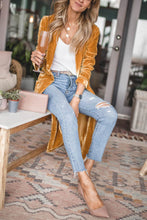 Load image into Gallery viewer, Open Front Long Sleeve Coat
