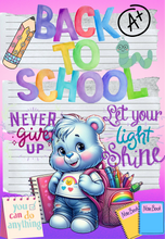 Load image into Gallery viewer, Carebear School Composition PNG
