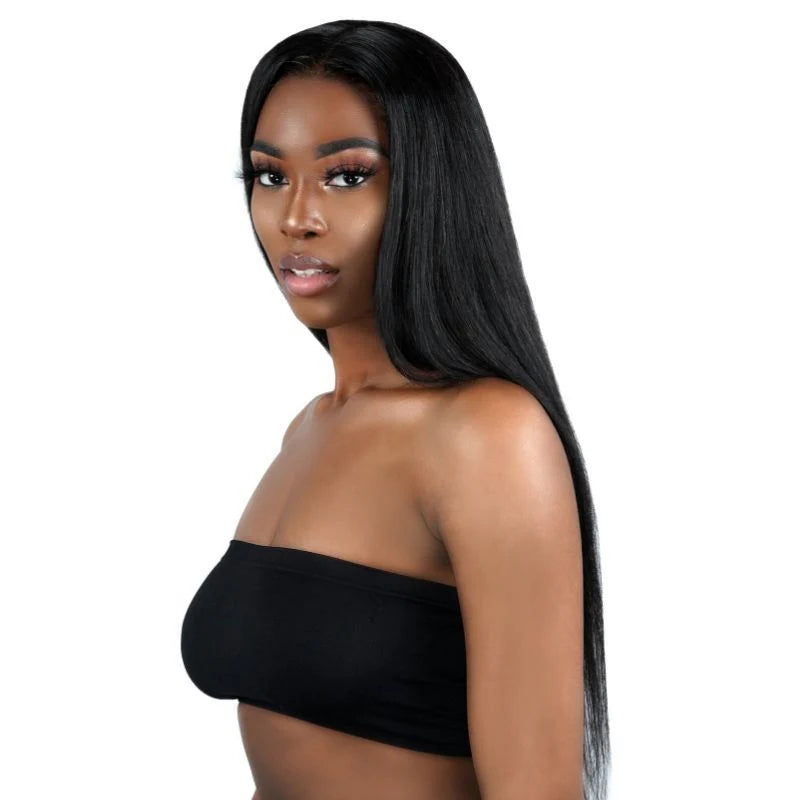 Straight Closure Wig