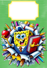 Load image into Gallery viewer, Spongebob Composition Notebook PNG
