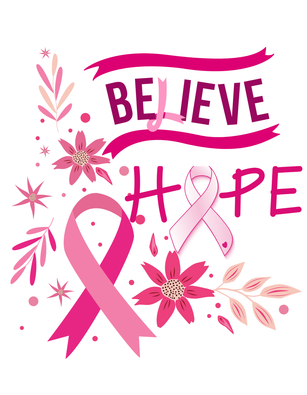 Believe/Hope Digital PNG