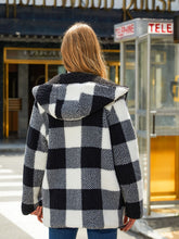 Load image into Gallery viewer, Two-Side Wear Hooded Coat
