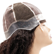 Load image into Gallery viewer, Kinky Straight Silicone Skin Medical Wig
